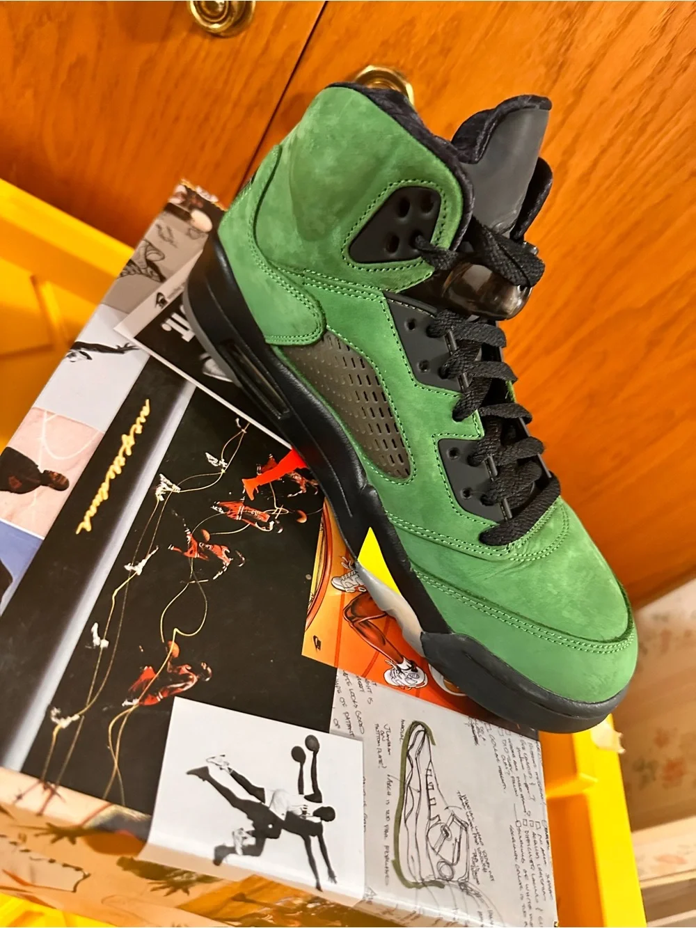 Air Jordan 5 Retro SE Oregon CK6631-307 Men Size 8.5